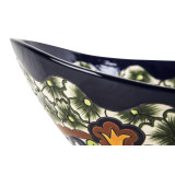 Juanetta Prima - Countertop washbasin decorated with relief