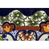 Juanetta Prima - Countertop washbasin decorated with relief