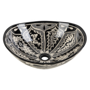 Atalaya Prima - Mexican sink decorated with relief