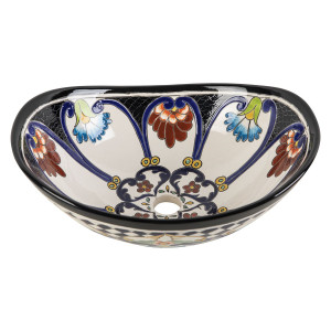 Hermosa Prima - Mexican sink with a raised pattern
