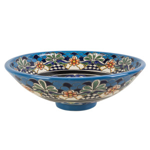 La Reina Prima - countertop washbasin with Mexican design