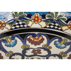 La Reina Prima - countertop washbasin with Mexican design