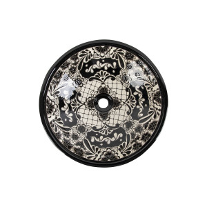 Serena Prima - Mexican washbasin with convex pattern