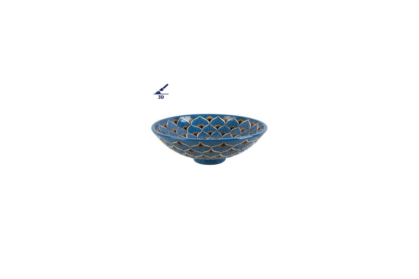 Casandra Prima - Mexican washbasin with crowned design