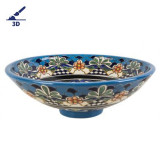 La Reina Prima - countertop washbasin with Mexican design