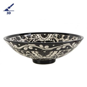 Serena Prima - Mexican washbasin with convex pattern