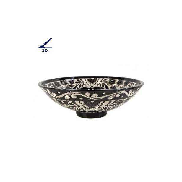 Serena Prima - Mexican washbasin with convex pattern