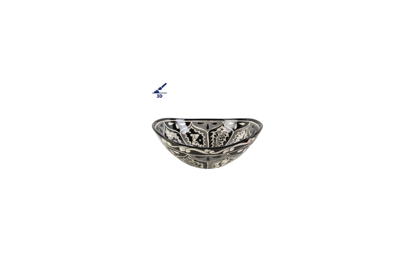 Atalaya Prima - Mexican sink decorated with relief