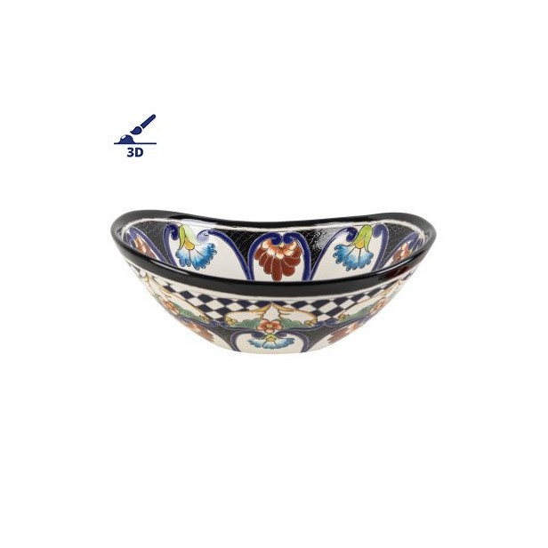 Hermosa Prima - Mexican sink with a raised pattern