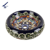 Juanetta Prima - Ceramic washbasin with a raised pattern