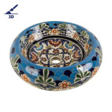 La Reina Prima - Ceramic sink decorated with relief