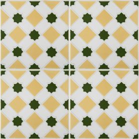 Elias - tunisian wall tiles 15x15 cm, 22 tiles in a box (0.5 m2)