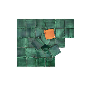 Verde Deslavado - Talavera plain colour tiles