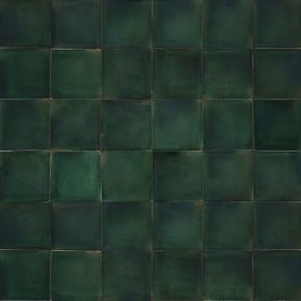 Verde Brillante bottle green - Talavera plain colour tiles