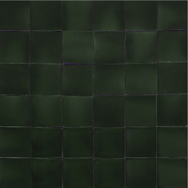 Verde Botella - Talavera single-colour tiles