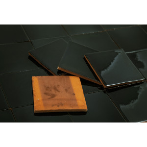 Verde Botella - Talavera single-colour tiles
