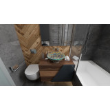 Zanya - colorful ceramics Moroccan basin
