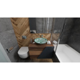 Baila  - Green countertop sink
