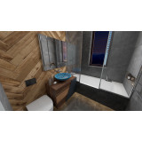 Casandra  - Blue Mexican vessel sink