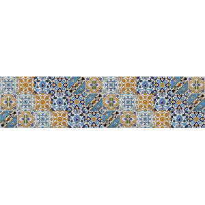Doria - patchwork of ceramic tiles 15x15 cm, 24 tiles per box ( 0,5m2 )