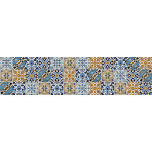 Doria - patchwork of ceramic tiles 15x15 cm, 24 tiles per box ( 0,5m2 )