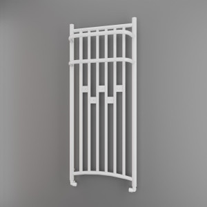 Enigma - retro bathroom radiator