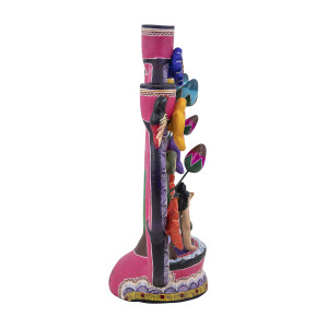 Arbol de la vida - Mexican candle holder 27 cm