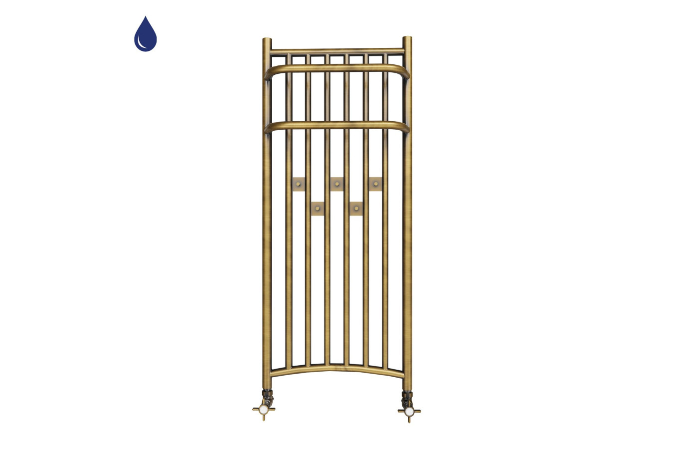 Enigma - retro bathroom radiator