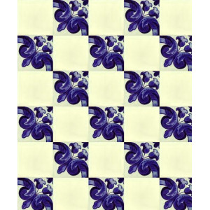 Mariosa - single-colour ecru tiles