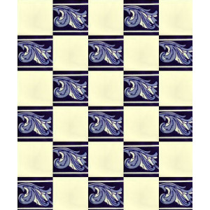 Mariosa - single-colour ecru tiles