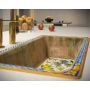 Agrumi - rectangular sink from Italy
