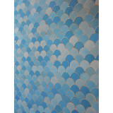 Glacier Mountain - Fish Scale mosaic tiles
