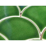Forest Moss - Green Fish Scale Tiles