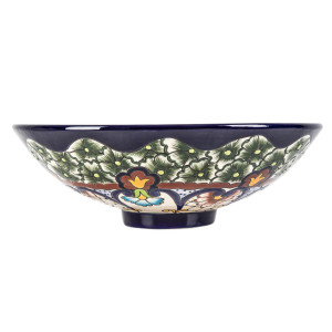Juanetta prima - Mexican vessel sink with relief patterns