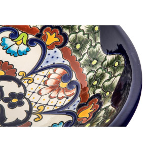 Juanetta prima - Mexican vessel sink with relief patterns