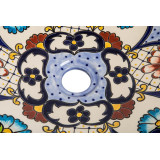 Juanetta prima - Mexican vessel sink with relief patterns