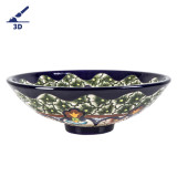 Juanetta prima - Mexican vessel sink with relief patterns