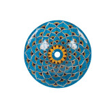 Azura prima - Mexican vessel sink with relief patterns