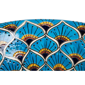 Azura prima - Mexican vessel sink with relief patterns