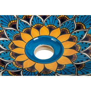Azura prima - Mexican vessel sink with relief patterns