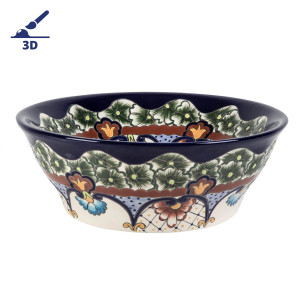 Juanetta prima - Mexican tall sink with crowned design