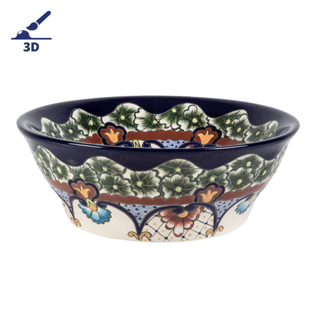 Juanetta prima - Mexican tall sink with crowned design
