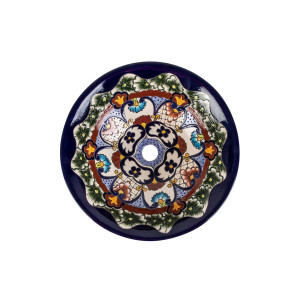 Juanetta prima - Mexican tall sink with crowned design