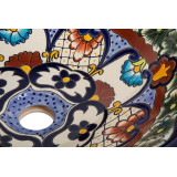 Juanetta prima - Mexican tall sink with crowned design