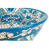 Lorena prima - tall vessel sink with crowned design