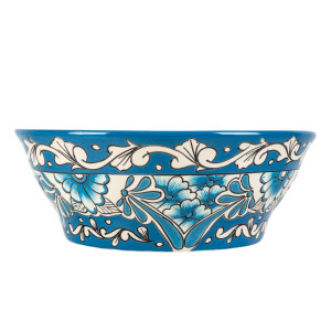 Lorena prima - tall vessel sink with crowned design