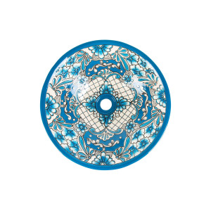 Lorena prima - tall vessel sink with crowned design