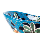 La Reina prima - Mexican washbasin with bolded pattern