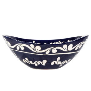 Felisa prima - Countertop washbasin decorated with bolded pattern