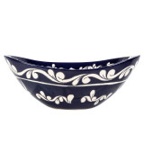 Felisa prima - Countertop washbasin decorated with bolded pattern
